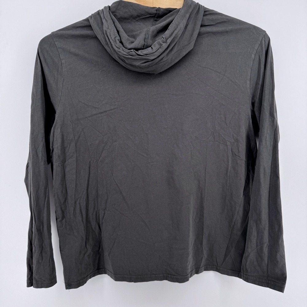 Polo Ralph Lauren Hoodie Mens XL Grey Long Sleeve Tee Cotton Pony Logo - Picture 3 of 7